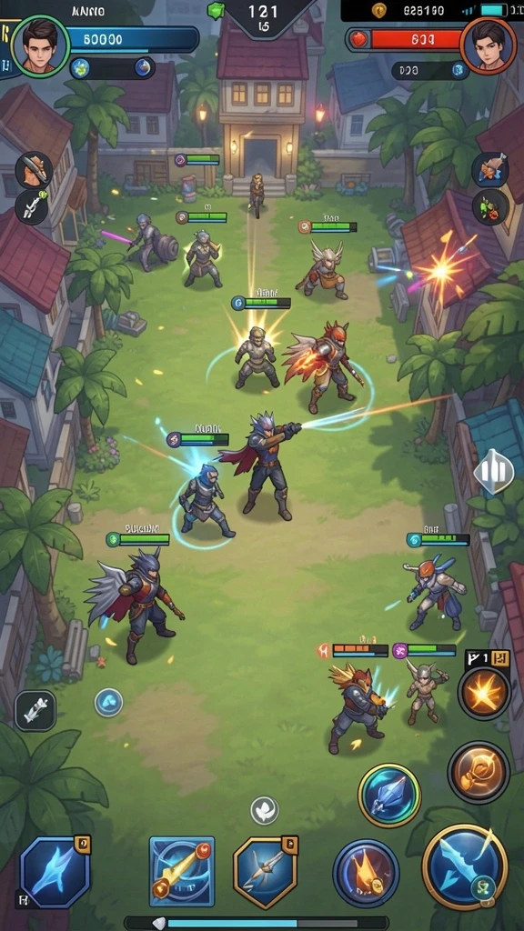 Gameplay yang seru dengan aksi mendebarkan.