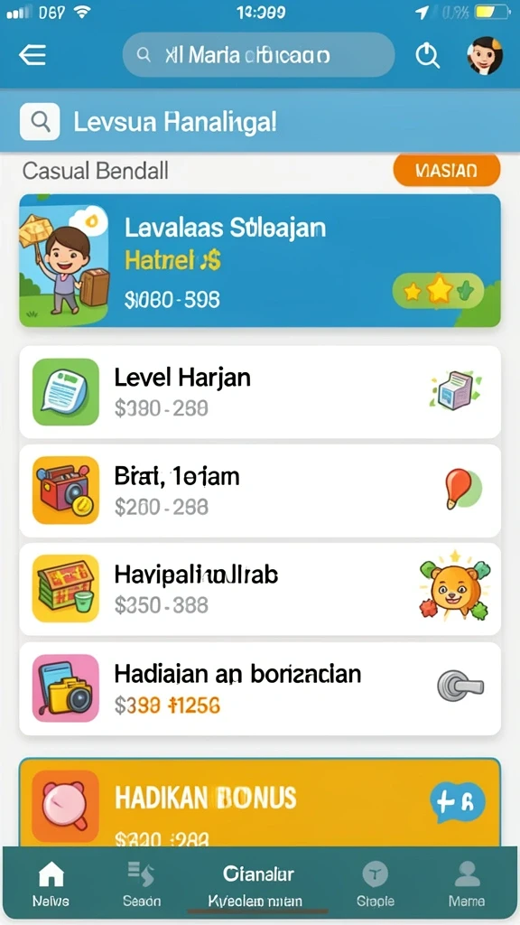 Tampilan antarmuka yang menarik dan mudah digunakan.