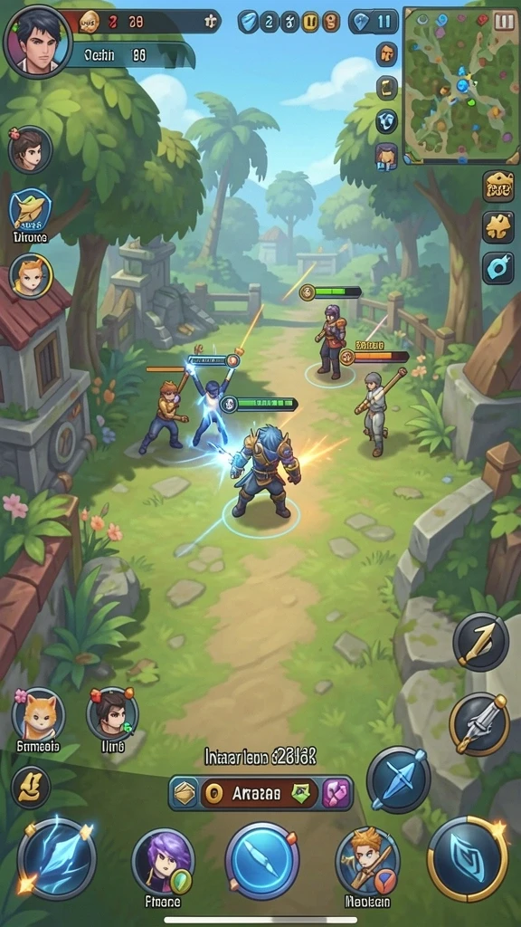 Screenshot menunjukkan antarmuka permainan slot yang menarik.