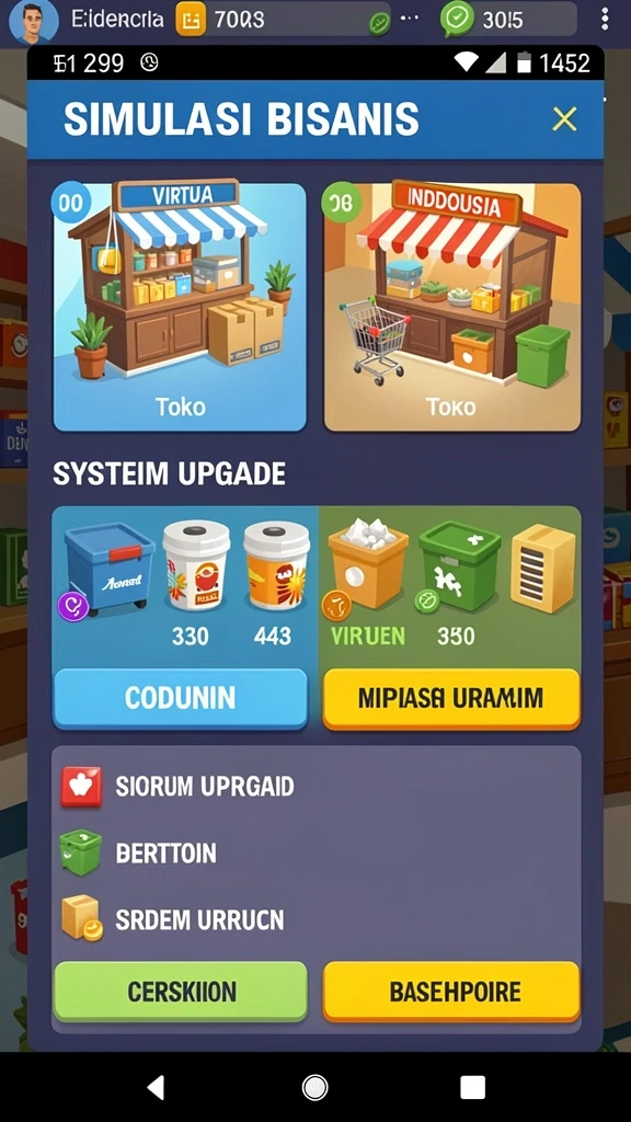 Screenshot memperlihatkan mode multiplayer yang seru dengan teman-teman.