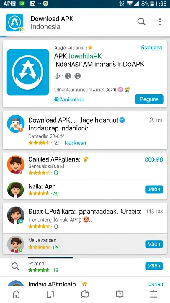 Tampilan antarmuka yang ramah pengguna dan menarik.
