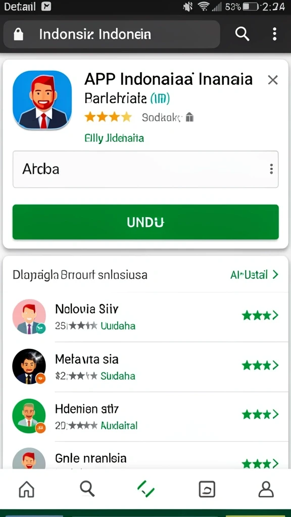 Tampilan antarmuka baru yang lebih atraktif.