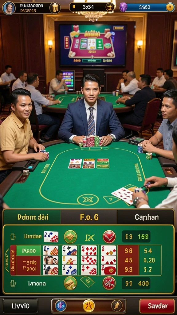 Screenshot menampilkan karakter yang dapat dikustomisasi oleh pengguna.