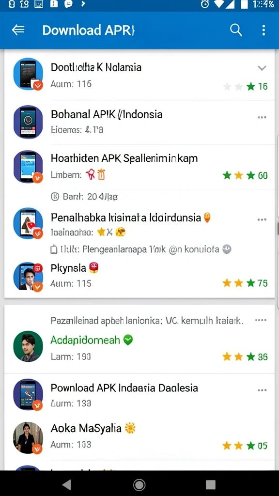 Beragam pilihan permainan yang selalu diperbarui.