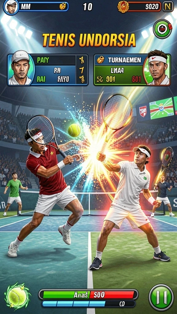 Visual menawan dari salah satu level yang dimiliki DEWI567.