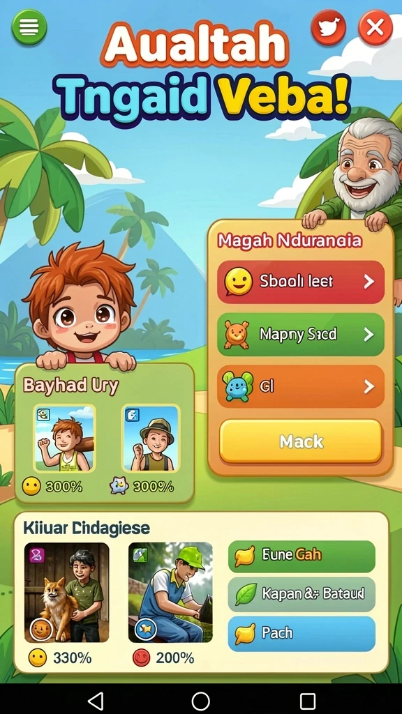 Misi yang menantang dan seru untuk diselesaikan.