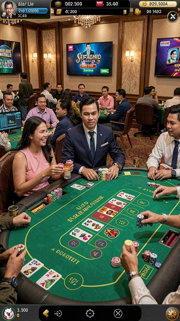 Fitur sosial untuk terhubung dengan pemain lain.