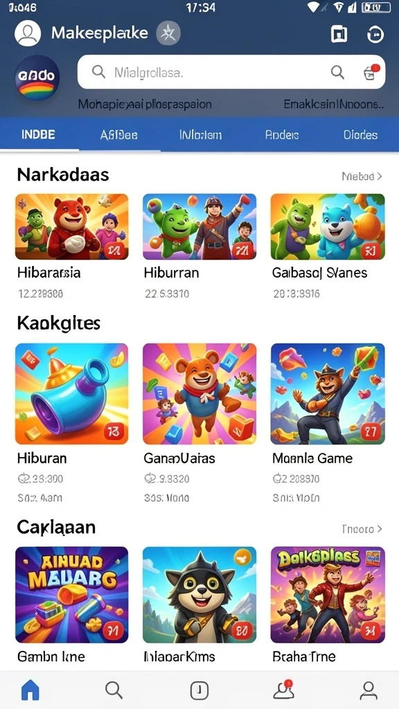 Kompetisi real-time dengan pemain lainnya yang seru.
