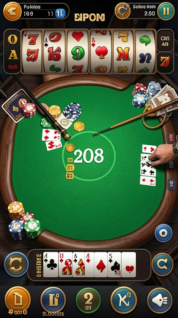 Screenshot menampilkan salah satu level tantangan yang menarik.