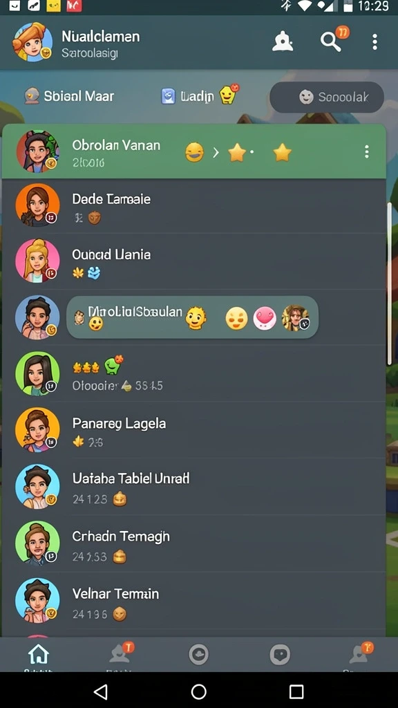 Bergabung dalam kompetisi seru dengan pemain lain.