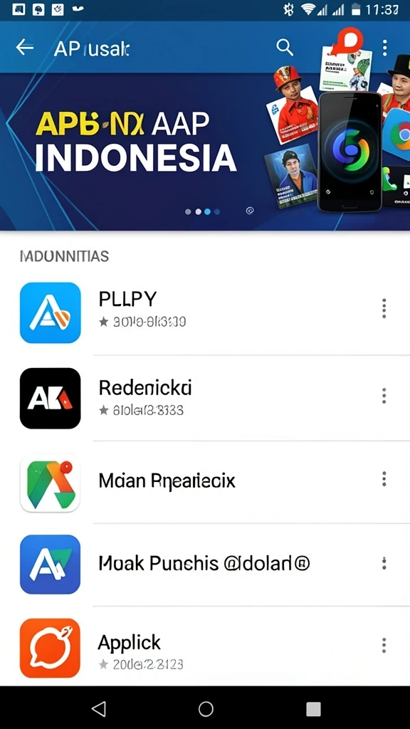Screenshot menunjukkan peningkatan grafis terbaru.