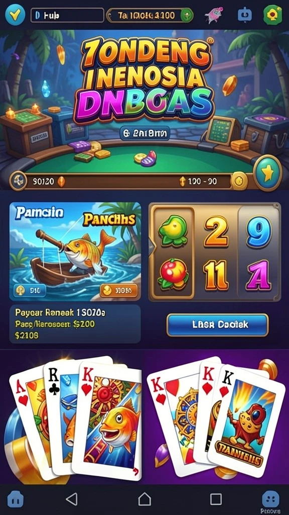 Beragam pilihan game seru untuk dinikmati.