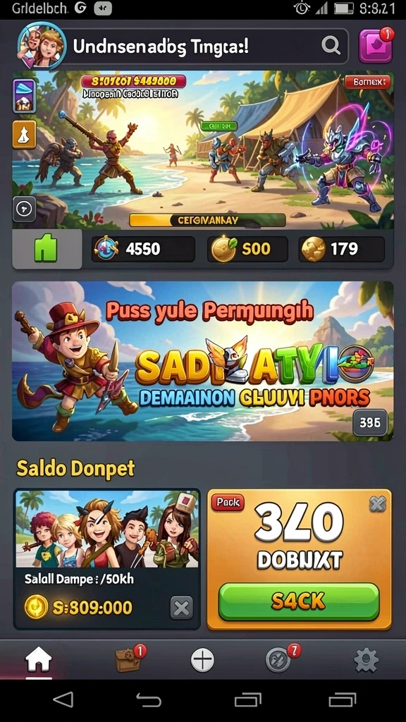 Tangkapan layar aksi heroik dalam pertempuran.