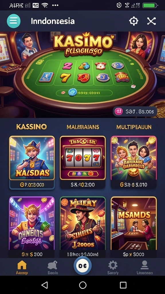 Grafis yang menakjubkan dan berwarna-warni.