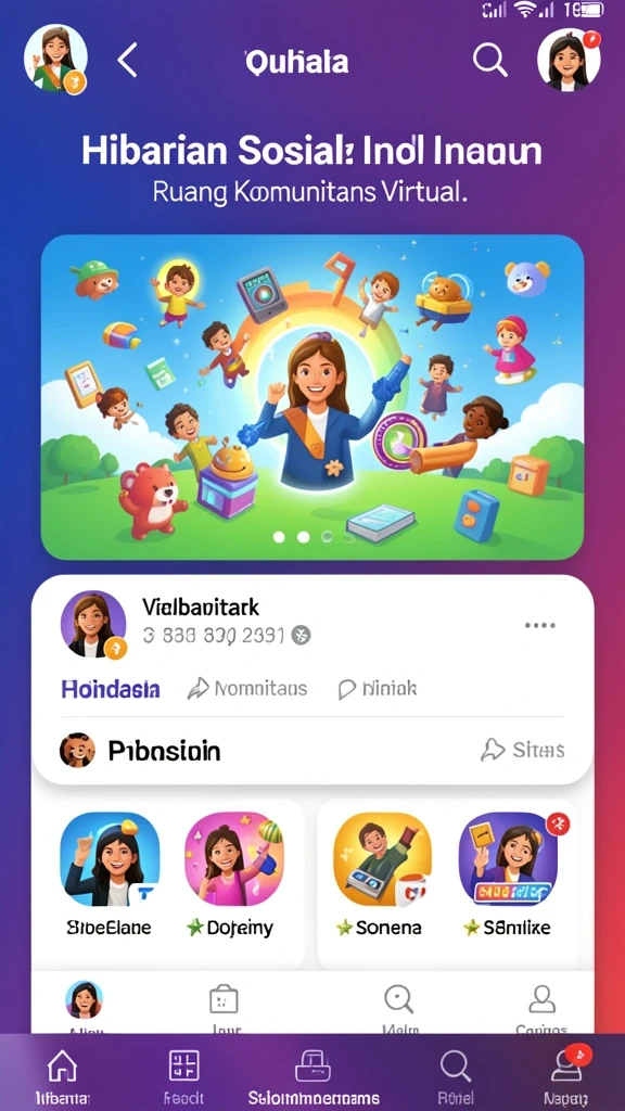 Tampilan antarmuka yang menarik dan user-friendly.