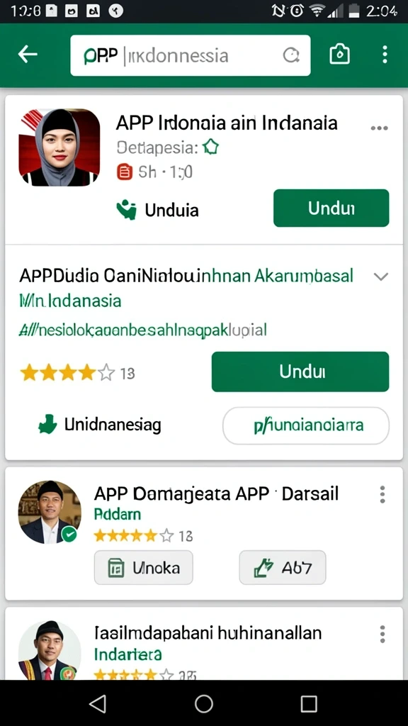 Tampilan awal yang menarik dan user-friendly.