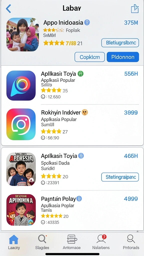 Tampilan antarmuka yang ramah pengguna.