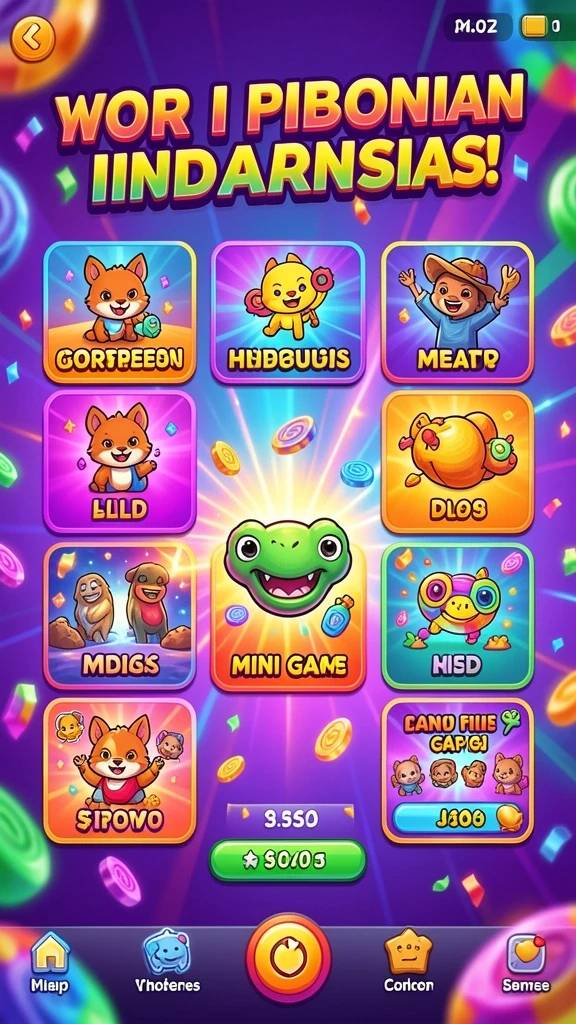 Level-game yang menantang dan seru.