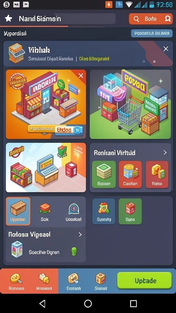 Tampilan antarmuka yang user-friendly dan menarik.
