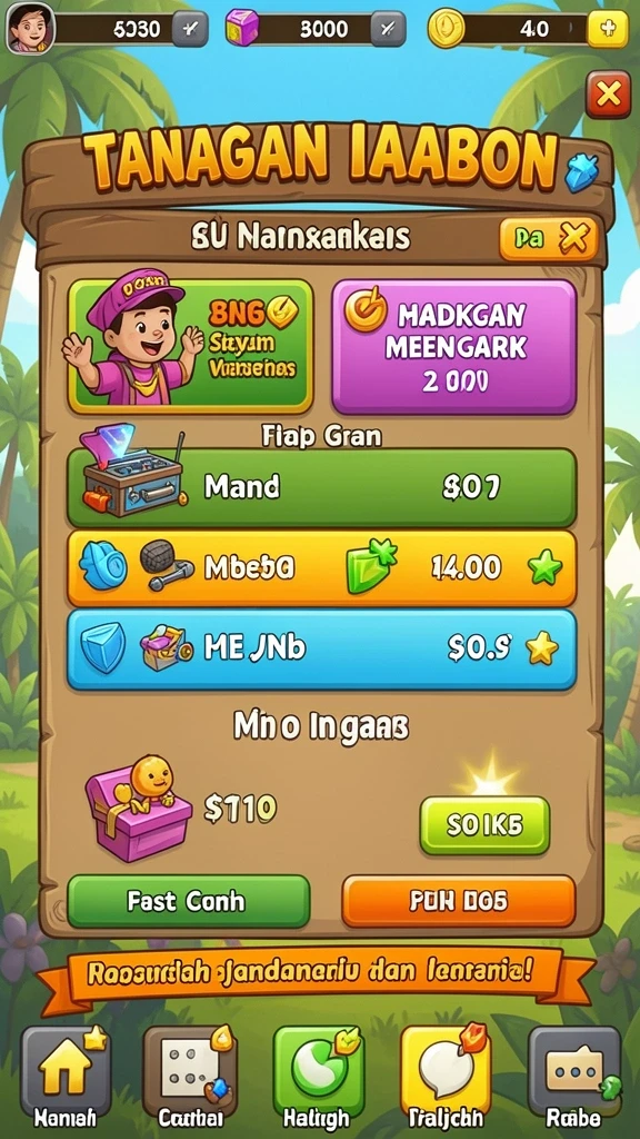 Tampilan antarmuka yang menarik dan ramah pengguna.
