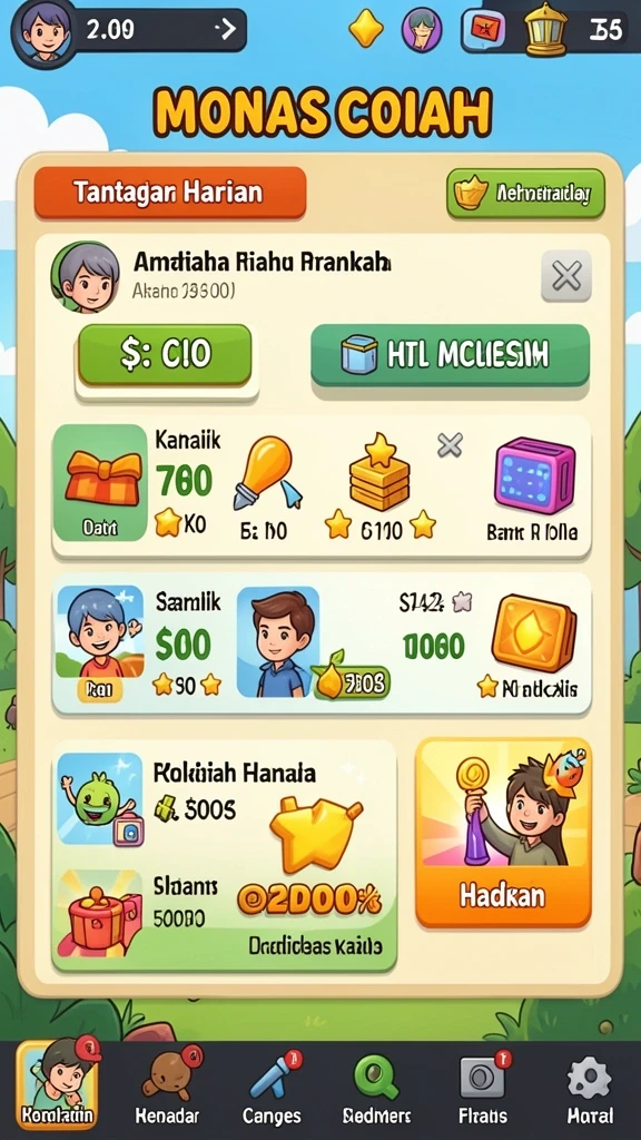 Fitur bonus yang menarik untuk meningkatkan pengalaman bermain.