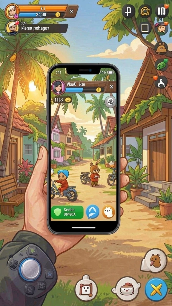 Fitur multiplayer yang seru di QTGAME.