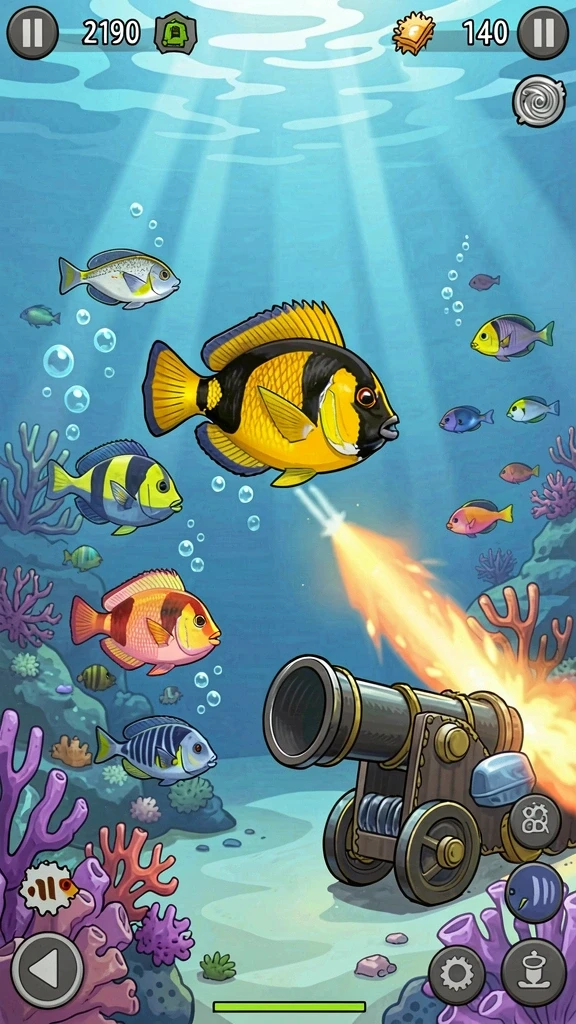 Gameplay yang seru dengan banyak pilihan permainan.