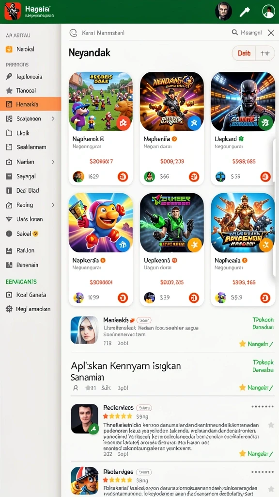 Petualangan seru di dunia hutan lebat.