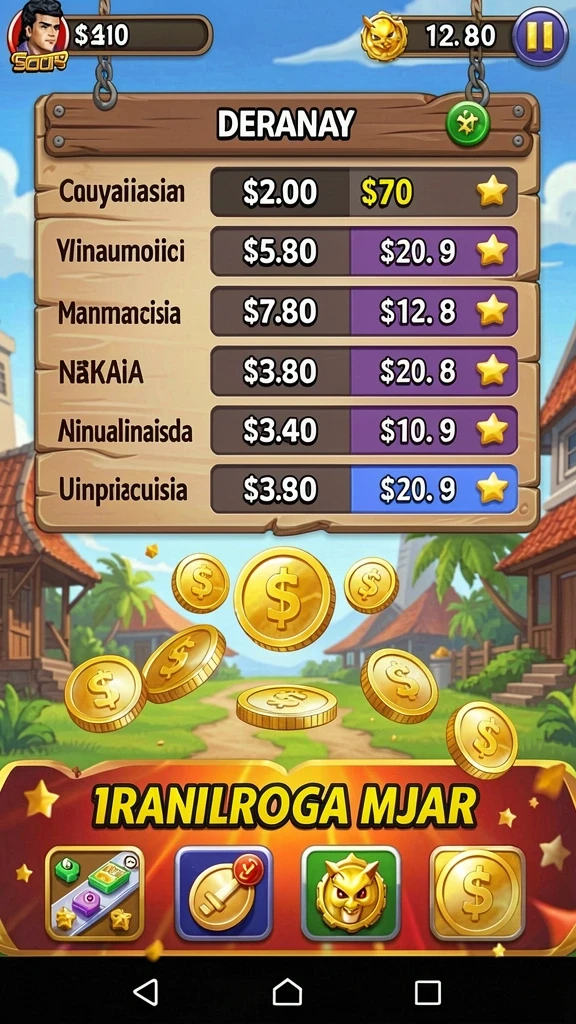 Menampilkan gameplay seru dan menantang.