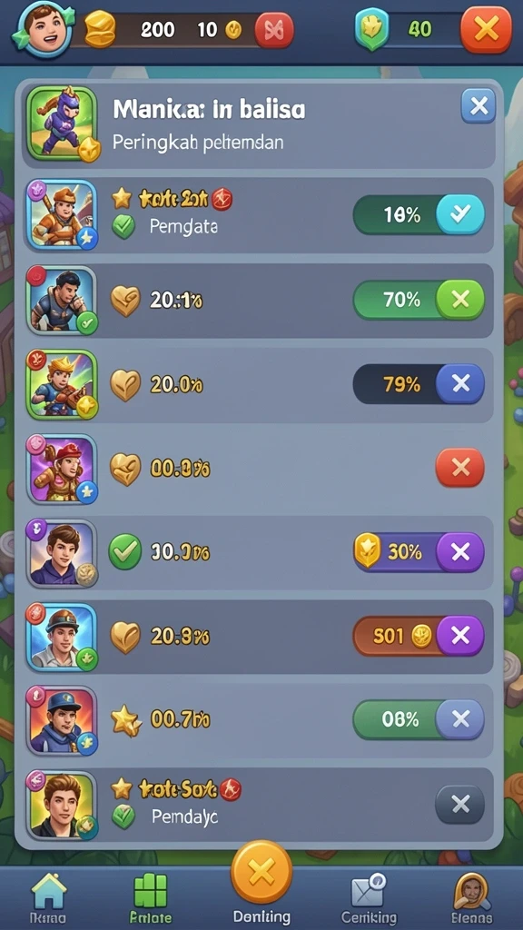 Tangkapan layar gameplay yang seru dan menegangkan.