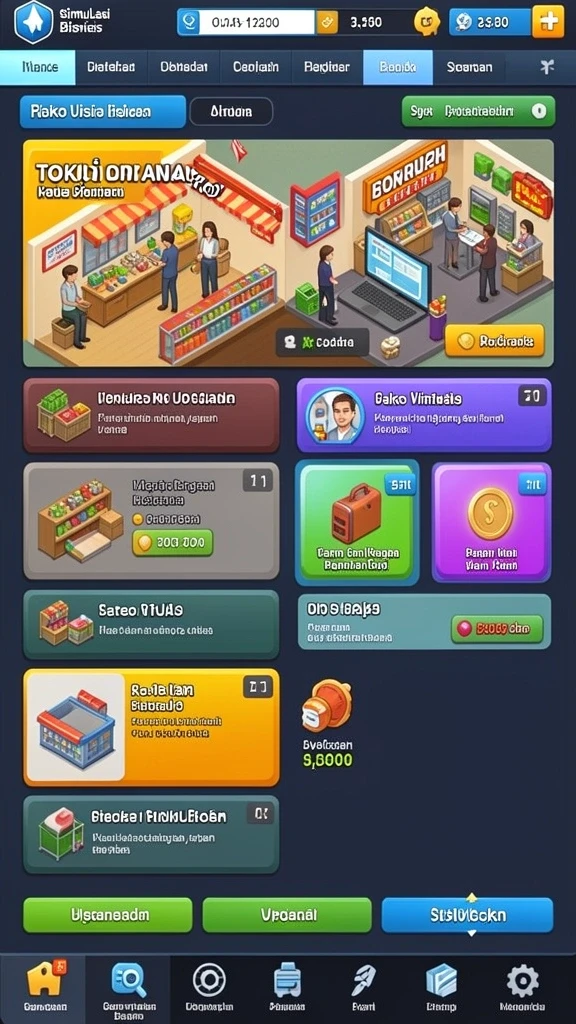 Fitur tantangan harian yang mendebarkan.