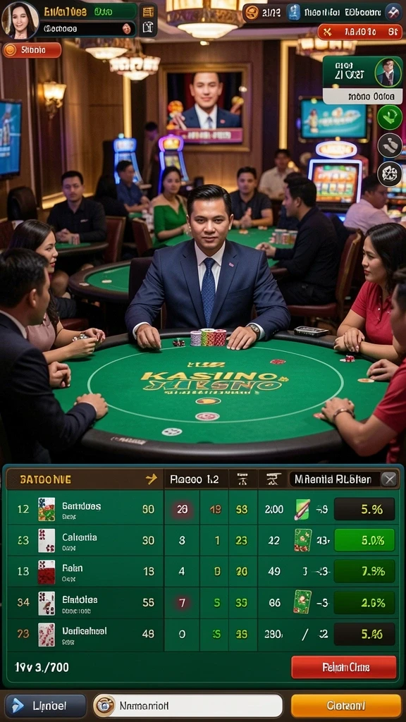 Pengguna sedang berkompetisi dalam mode multiplayer.