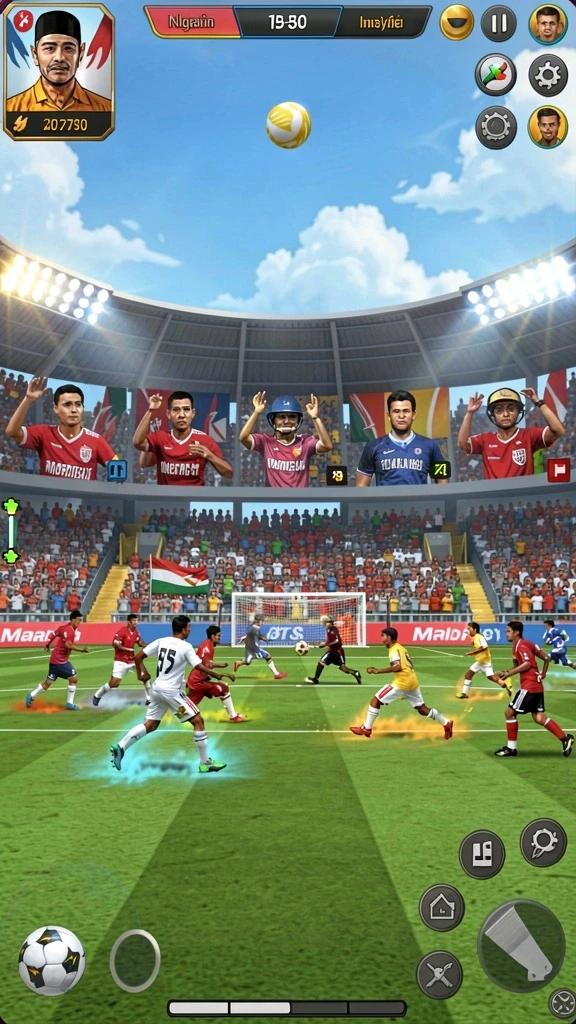 Mode kompetisi yang seru dan menantang.