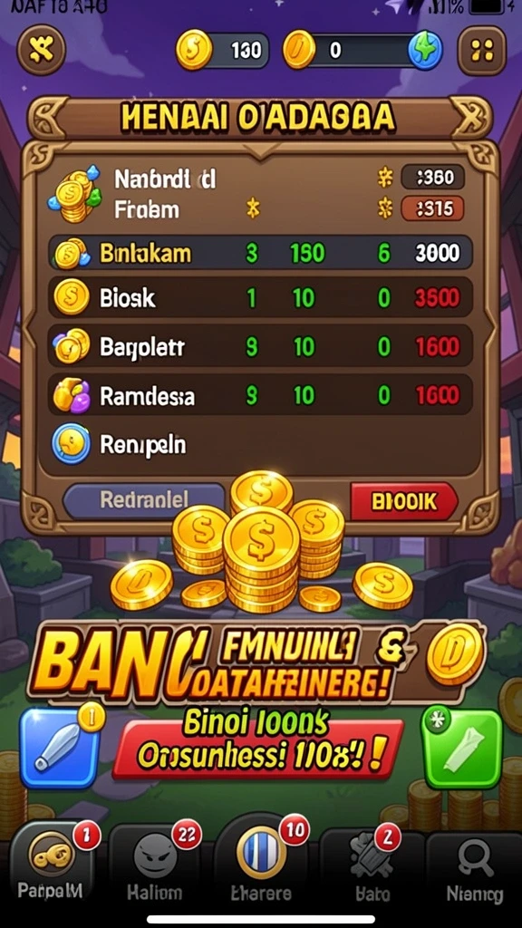 Berbagai mode permainan yang mengasyikkan untuk dicoba.
