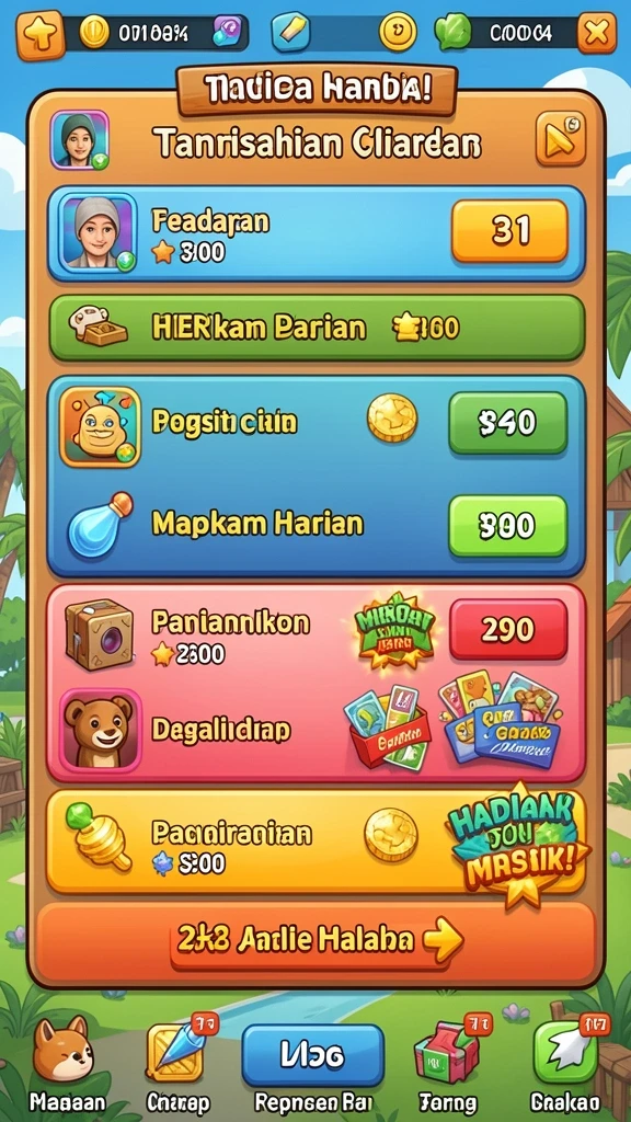 Grafis yang memukau dan detail yang menawan.