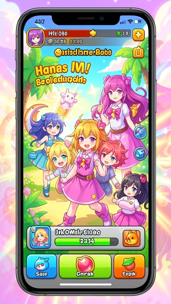 Pemandangan menakjubkan dari level yang berbeda dalam game.