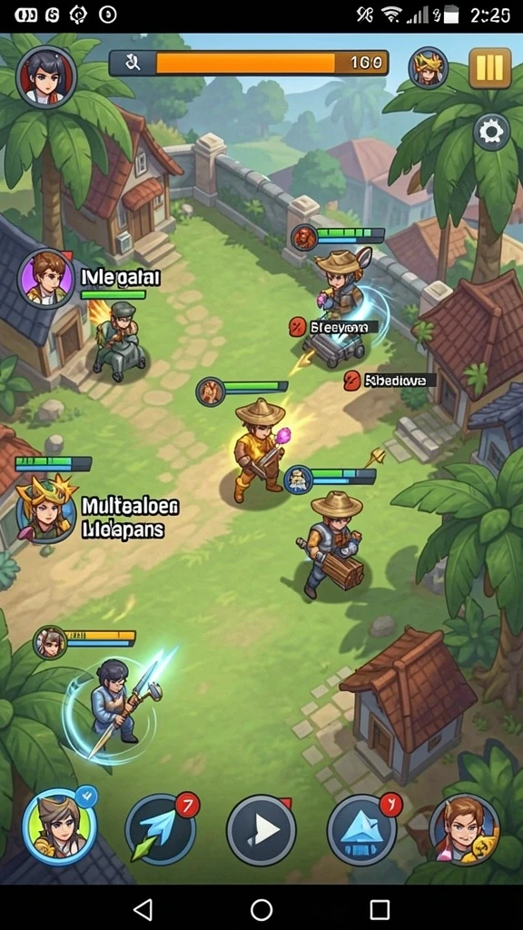 Mode multiplayer yang seru untuk bersaing dengan teman.