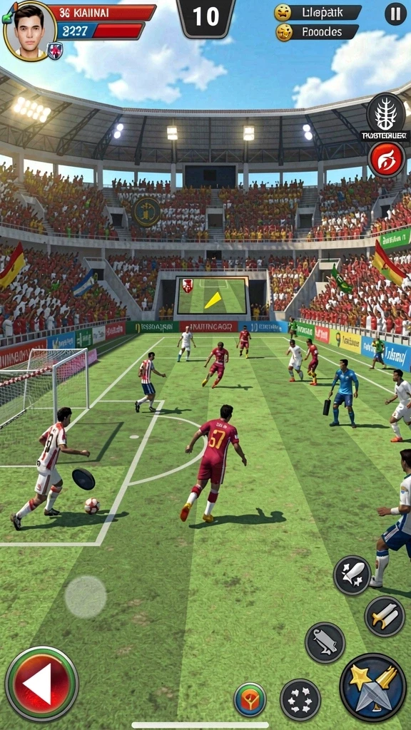 Tampilan awal yang mengesankan dengan grafik cemerlang.