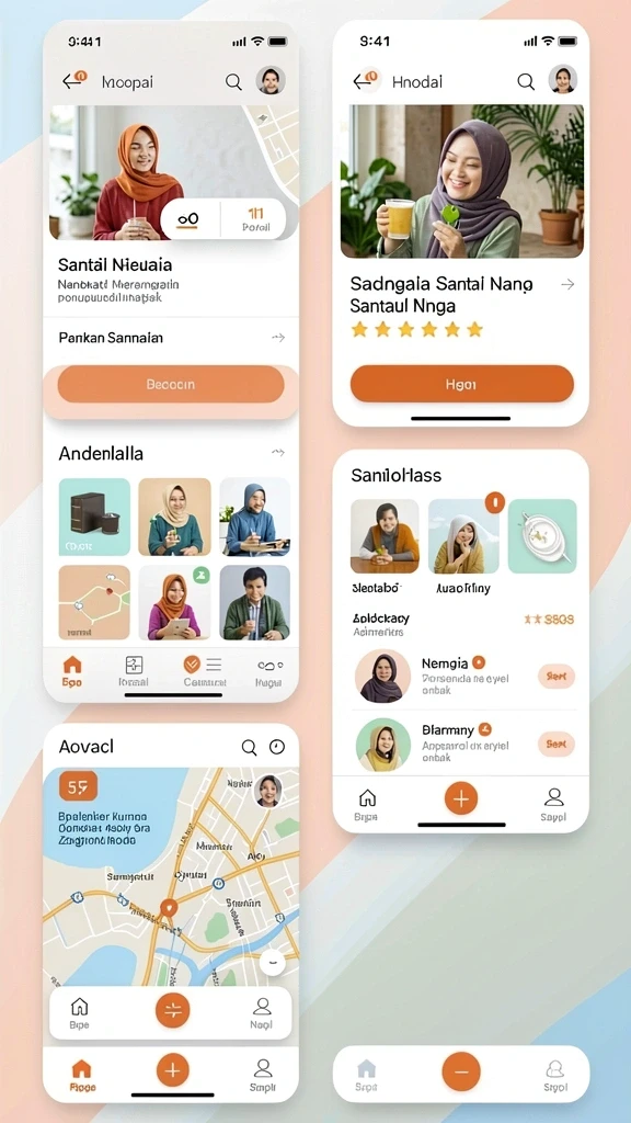 Interaksi sosial antara pemain yang menarik dan seru.