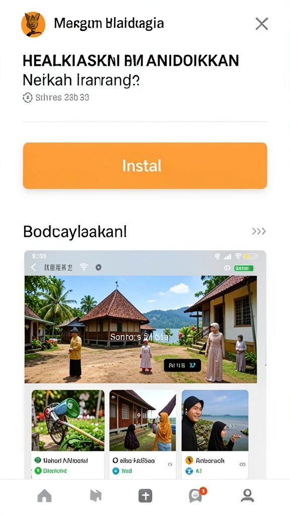 Fitur sosial yang memungkinkan interaksi antar pemain.