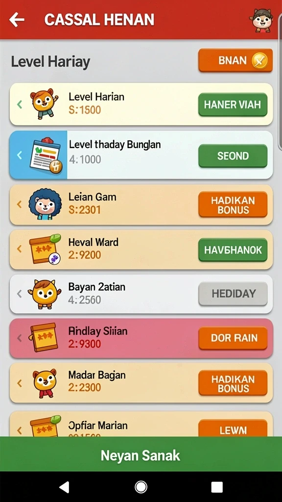 Tampilan antarmuka yang intuitif dan mudah dinavigasi.